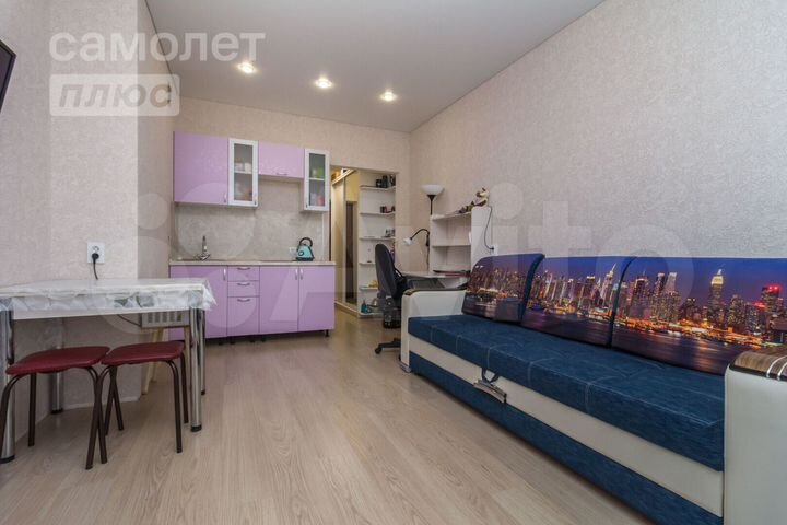 Квартира-студия, 28 м², 12/19 эт.