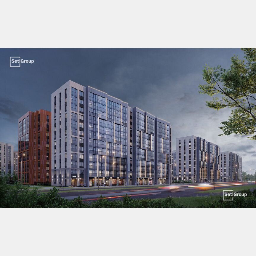 Квартира-студия, 24,3 м², 6/12 эт.