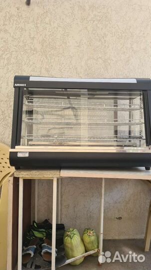 Тепловая витртна airhot hw-60-2 для выпечки шкаф