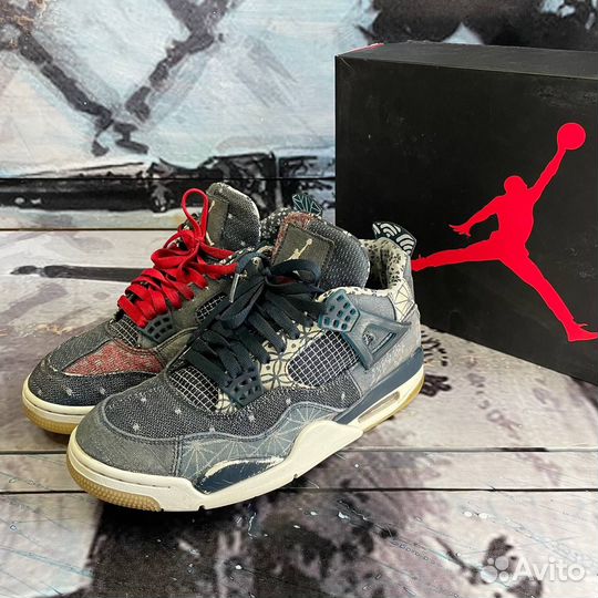 Кроссовки Nike Air Jordan 4 Sashiko