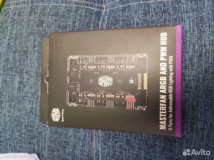 Разветвитель питания и подсветки argb HUB