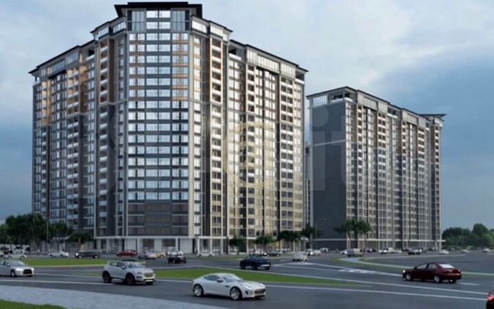 1-к. квартира, 62,5 м², 13/21 эт.