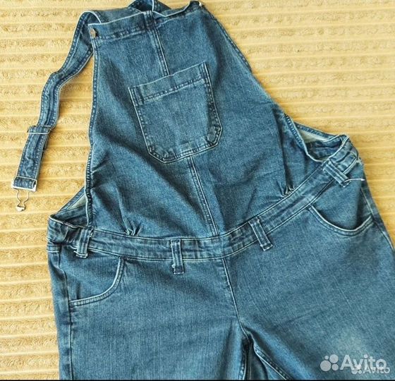 Джинсовый комбинезон для беременных