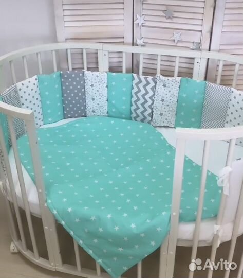 Детская кроватка трансформер 7 в 1