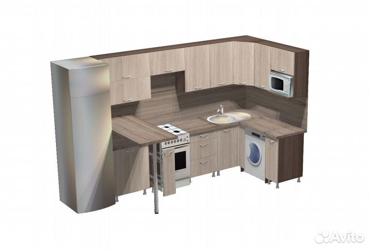 Кухня угловая