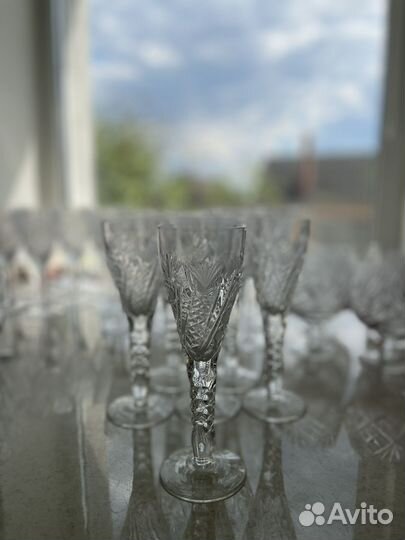 Бокалы для шампанского хрусталь