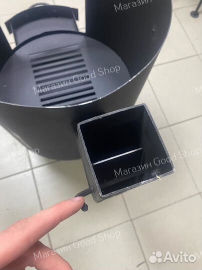 Печь под казан 16л с трубой и зольником