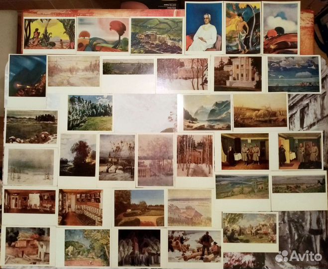 Открытки Русская и советская живопись, художники 3