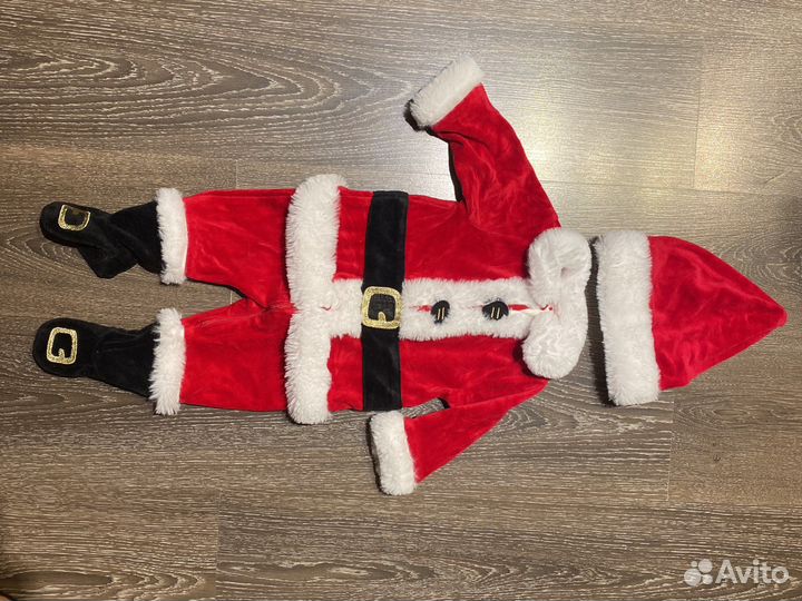 Детский костюм деда мороза санта клауса
