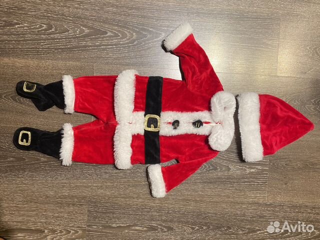 Детский костюм деда мороза санта клауса