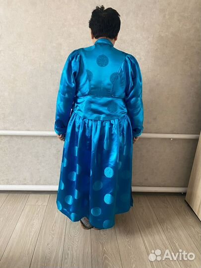 Женский бурятский дэгэл летний