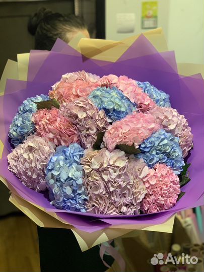Красивые букеты Гортензии Цветы Доставка