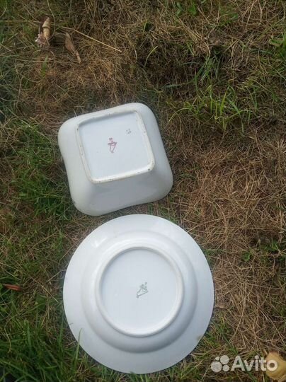 Тарелки дулево СССР, зик