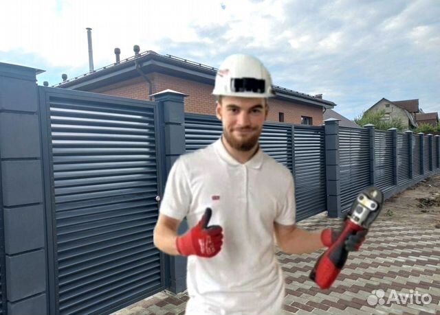 Забор,ворота, под ключ, без предоплаты и т.д в Красноярске | Услуги | Авито