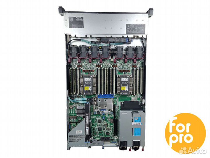 Сервер HP DL360 Gen10 8SFF E208 2x6162Plat 768GB