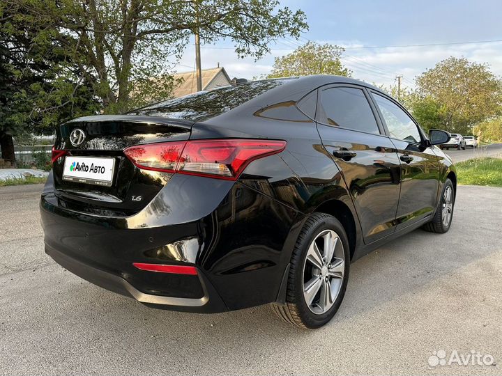 Hyundai Solaris 1.6 AT, 2018, 128 700 км