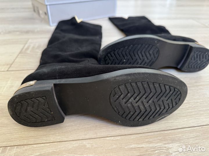 Сапоги зимние женские 37 замша еврозима