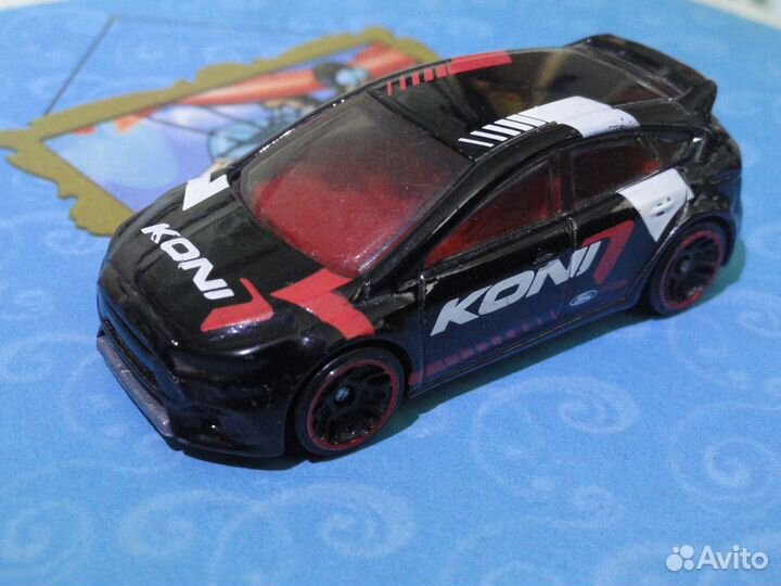 Ford Focus RS 2016 DHP07 Hot Wheels 1:64