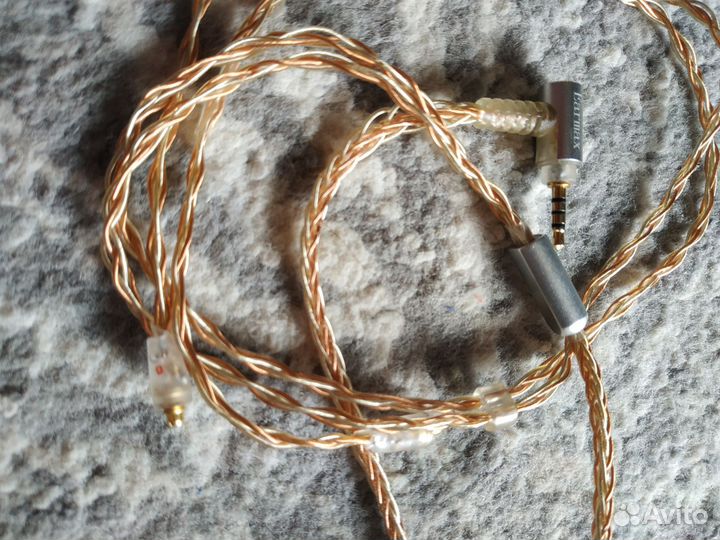 Кабель для наушников mmcx 2,5 мм