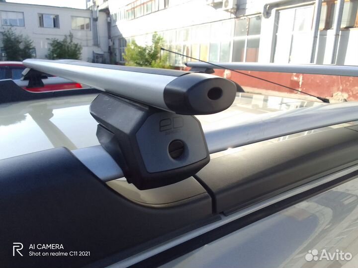 Багажник аэро на рейлинги на Ким 75