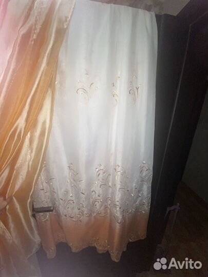 Комплект шторы и тюль