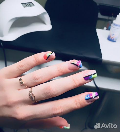 Наращивание/коррекция ногтей