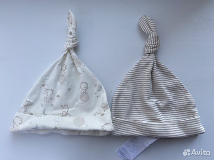 Шапочки для новорожденного