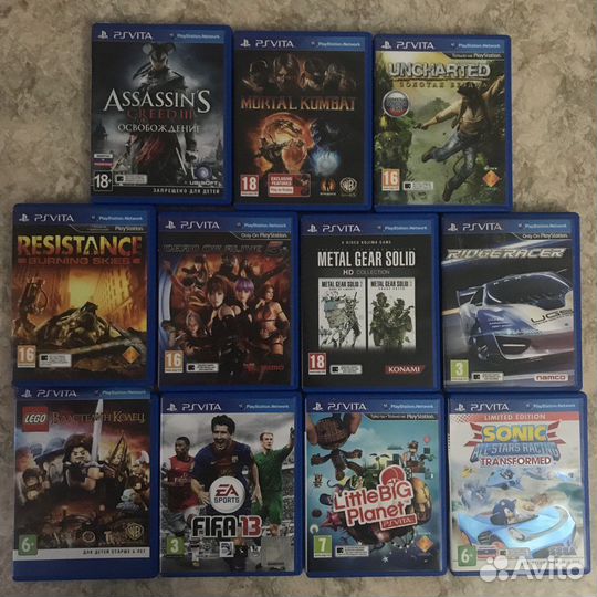 Игры для ps vita