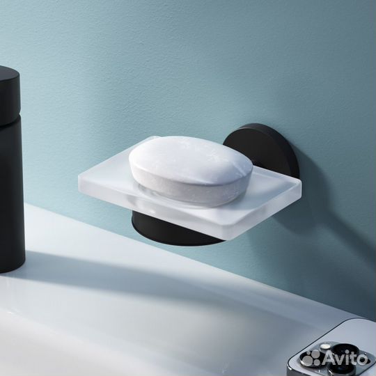 Мыльница AM.PM X-Joy A85A34222, матовый черный