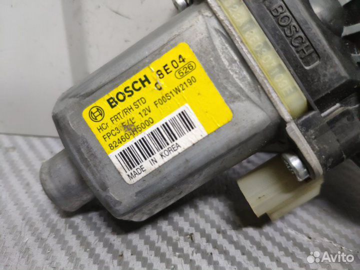 Мотор стеклоподъемника передний правый Hyundai