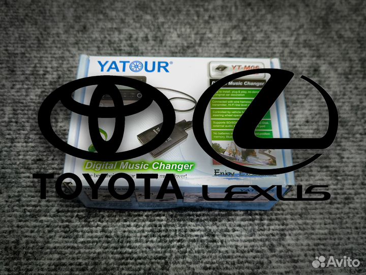 Yatour c USB и AUX для Toyota и Lexus