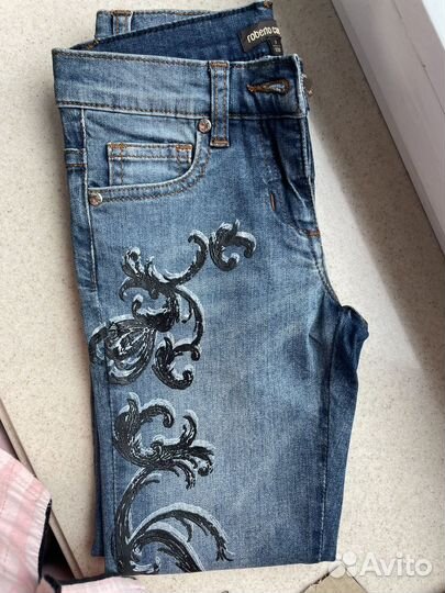 Джинсы для девочки 130