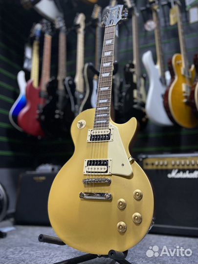 Epiphone Les Paul Classic Worn Metallic Gold