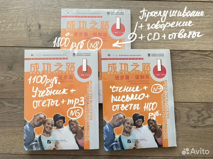 Китайский язык книги Road to success