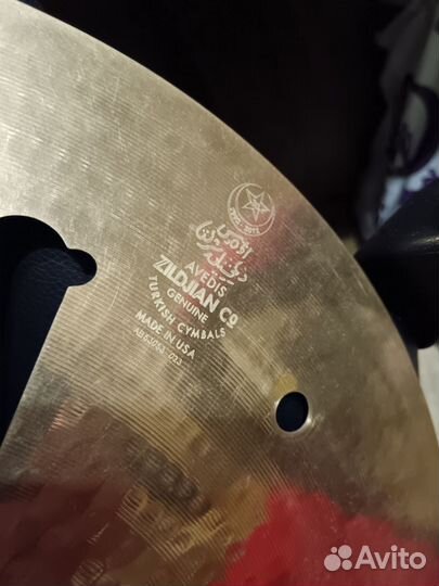 Тарелка креш Zildjian A Custom EFX 18 отремонтиров