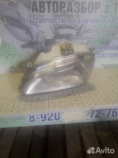 Фара левая Renault Scenic