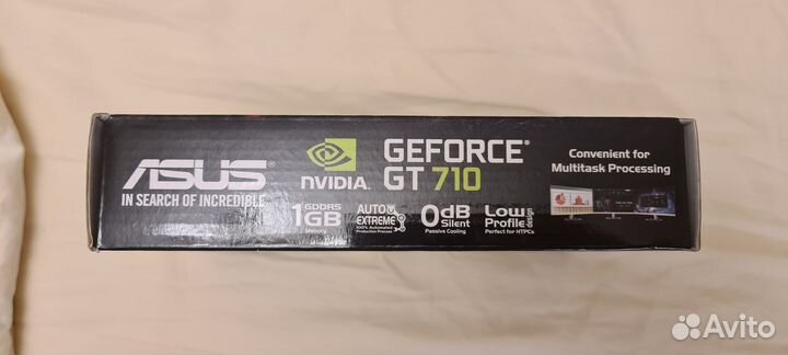 Видеокарта asus GeForce GT 710 Silent LP