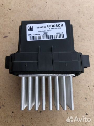 Резистор вентилятора отопителя Opel, Chevrolet