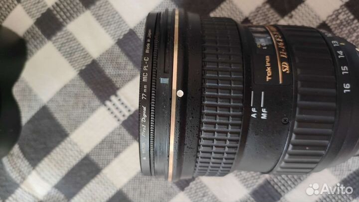 Объектив для nikon Tokina SD 11-16 F2.8 (IF) DX II