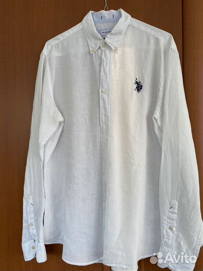 Мужская рубашка с длинным рукавом