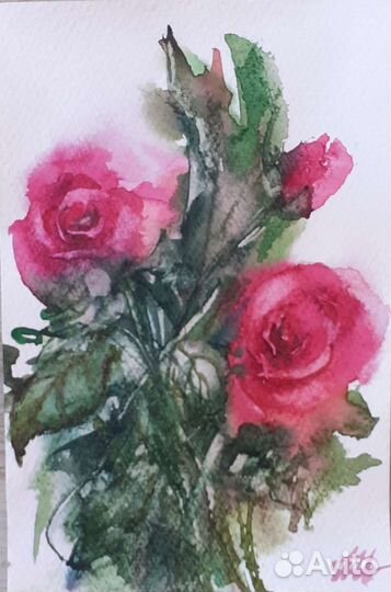 Картины акварелью 