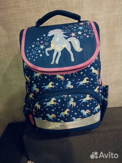 Рюкзак школьный для девочки бу