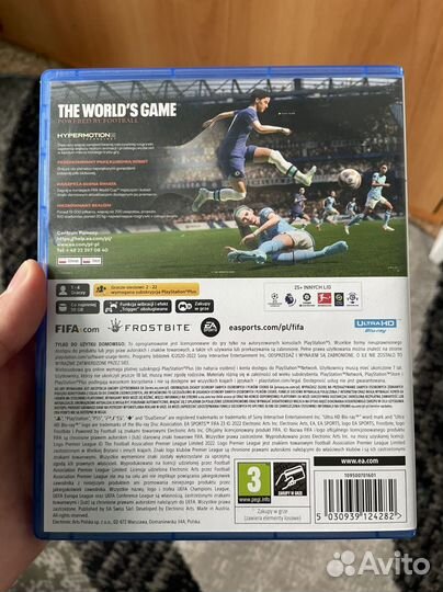 Игры ps5 fifa 23 диск