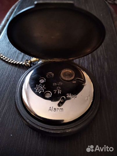 Часы карманные с будильником Junghans