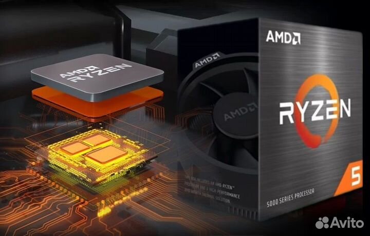 Процессор AMD Ryzen5 5500 BOX