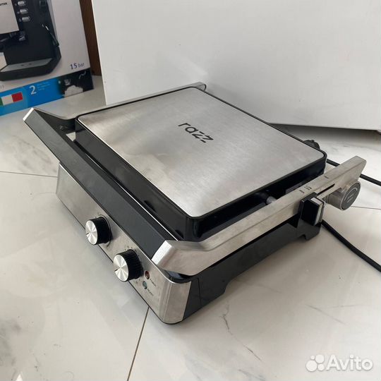 Электрогриль новый мощный вафельница