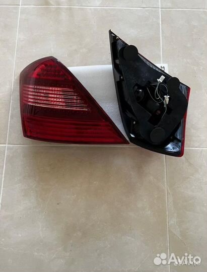 Задние стопы на мерседес w221 рестайлинг