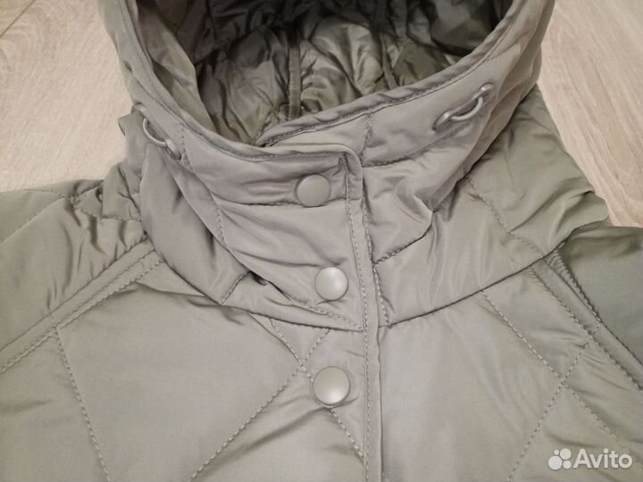 Пальто стёганое новое весна р 54