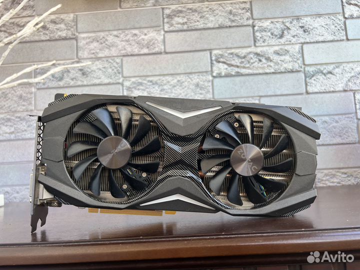 Видеокарта Gtx 1080 8GB Zotac Amp Edition