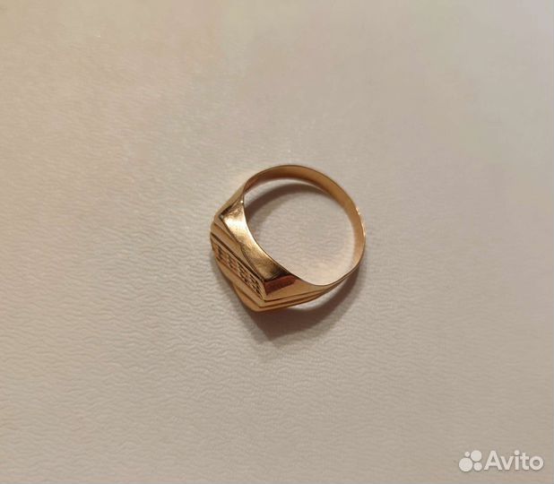 Золотая печатка